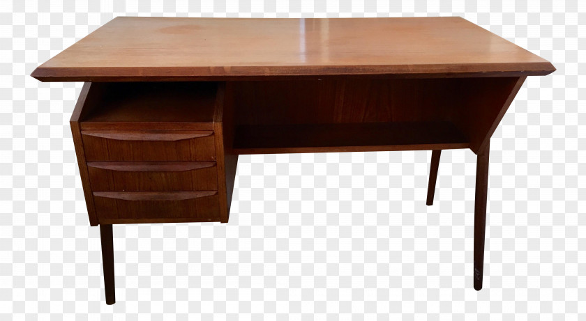 Restoration Hardware Bookcase Table Desk Mid-century Modern Danish Design Chairish PNG