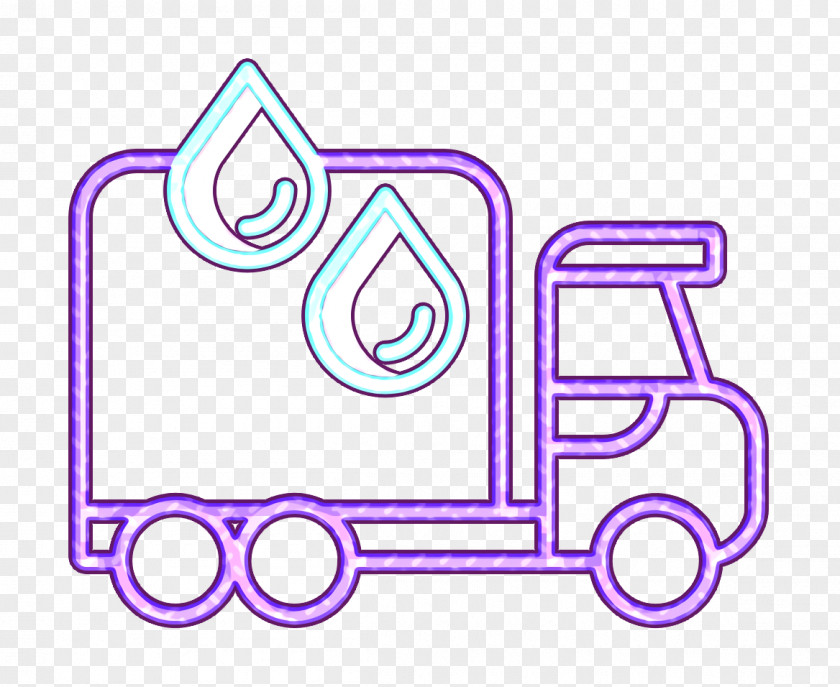 Shipping And Delivery Icon Water Truck PNG