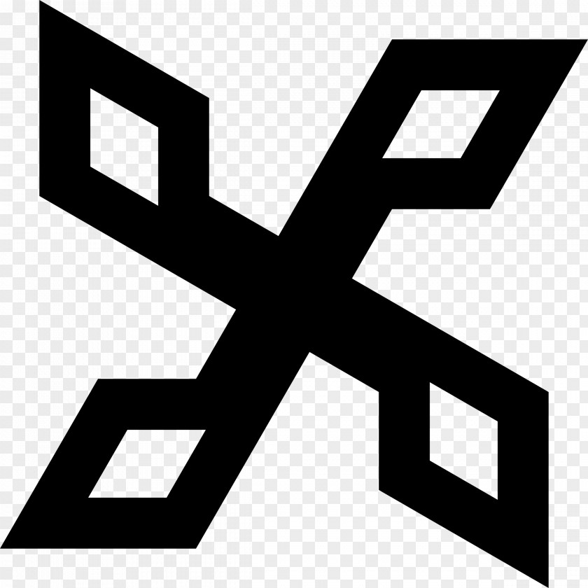 Swastika Symbol Shuriken Clip Art PNG
