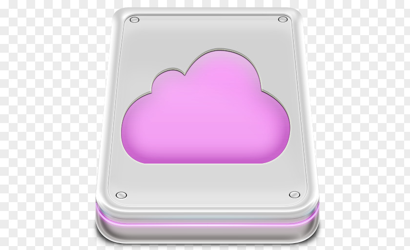 Device MobileMe Alt Pink Heart Purple PNG