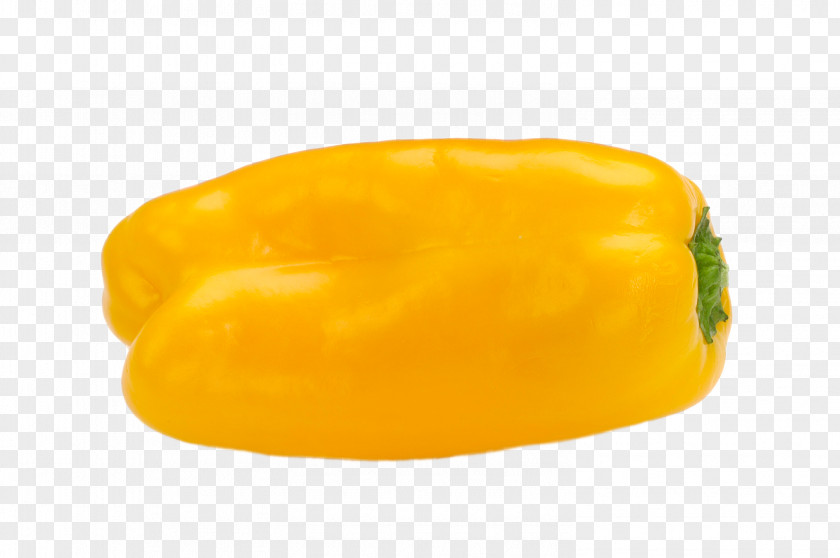 HD Close-up Yellow Pepper Habanero Paprika Bell PNG