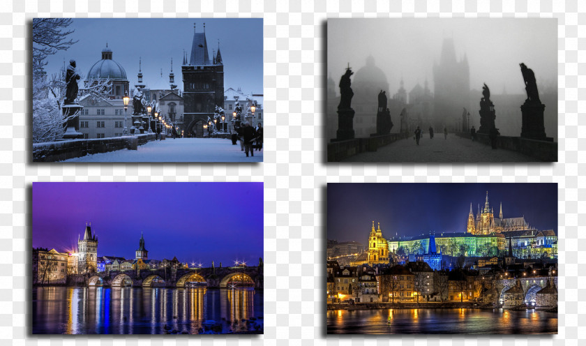 Photo Play Prague 2 Old Town Square Second World War Collage PNG