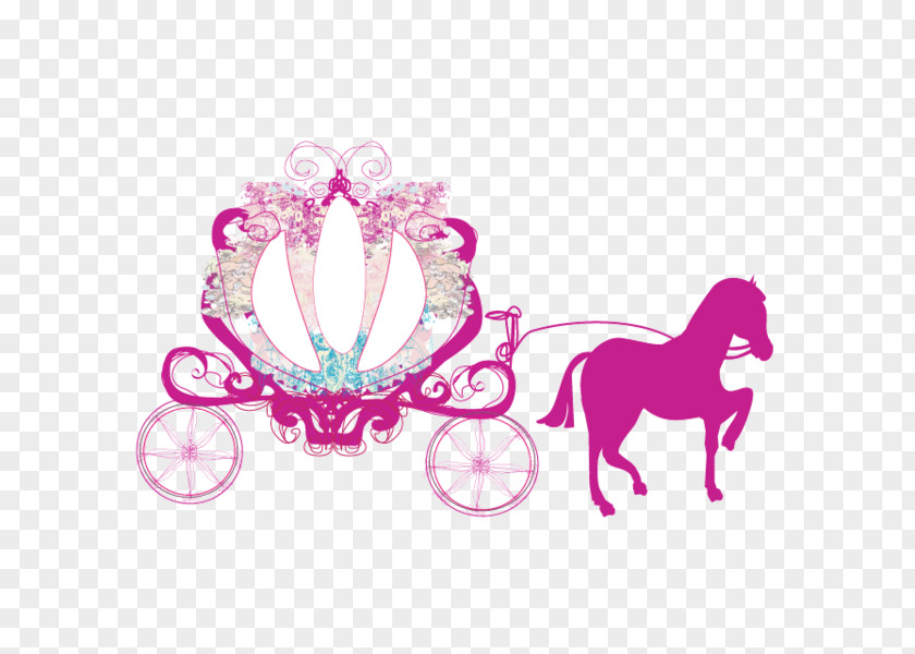Carriage Cinderella Horse And Buggy Clip Art PNG