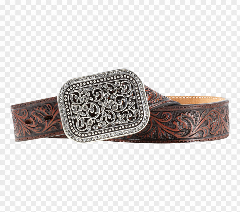 Cowboy Belt Buckles Leather Ariat PNG