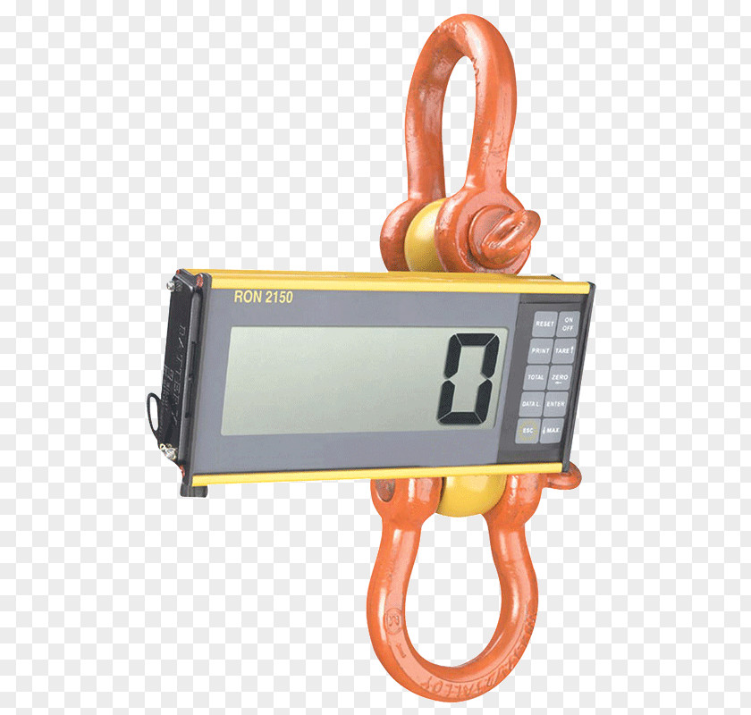 Floating Material Measuring Scales Dynamometer RON Crane Load Cell PNG