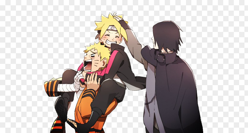 Naruto Family Sasuke Uchiha Uzumaki Sakura Haruno Sarada Boruto PNG