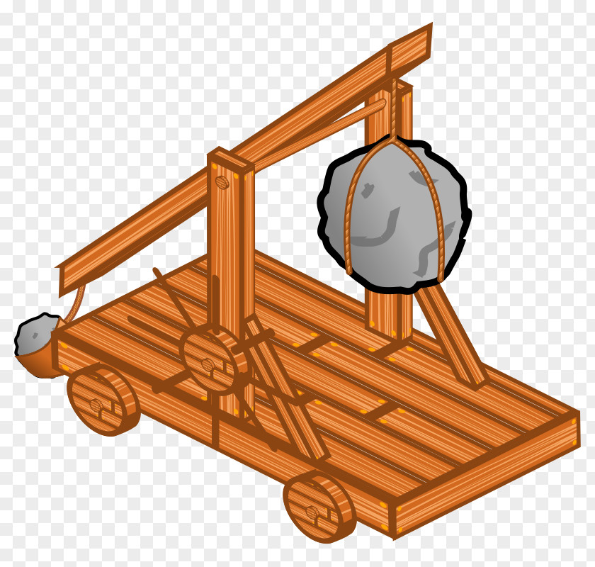 Piranha Clipart Catapult Ballista Trebuchet Clip Art PNG