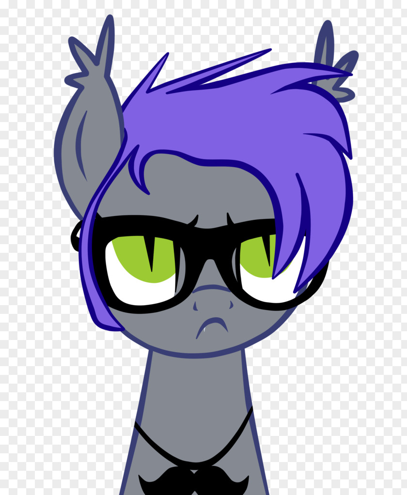 Swag Pony Horse Art Blue PNG