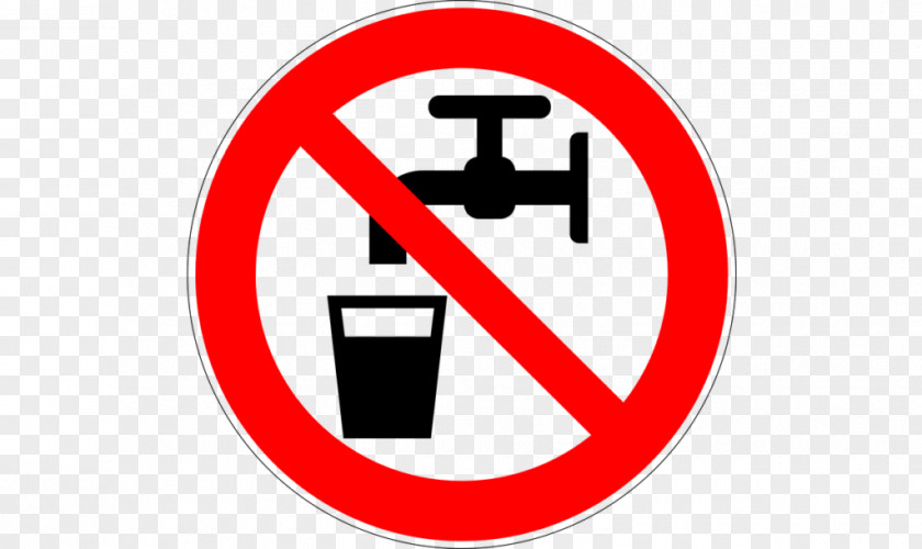 Water Drinking No Symbol Sign PNG