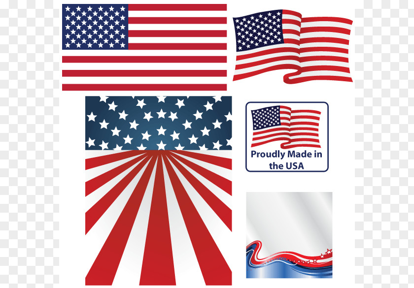 American Flag Clip Art Of The United States PNG