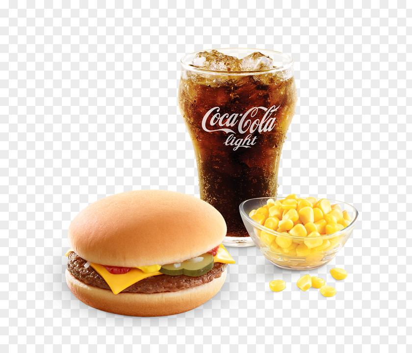 Cheeseburger Mac And Cheese With Sausage Fizzy Drinks Hamburger Diet Coke The Coca-Cola Company PNG