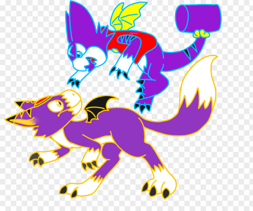 Digimon Terriermon Renamon Gomamon Dorumon PNG