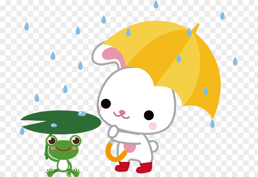 Illustration East Asian Rainy Season Frog Cat PNG