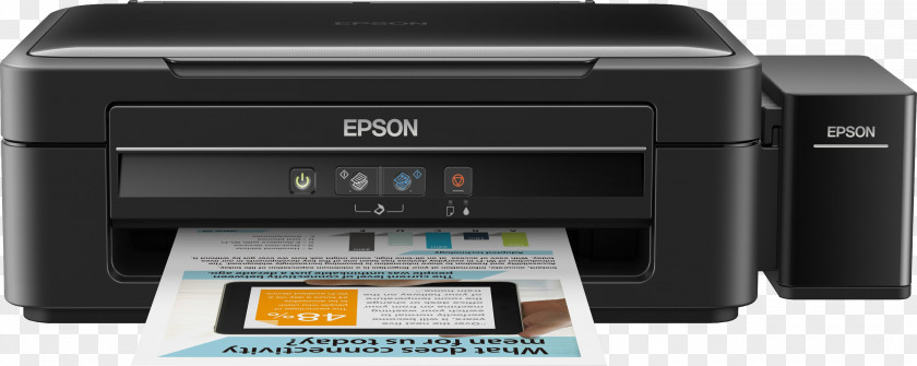 Printer Multi-function Inkjet Printing Epson PNG