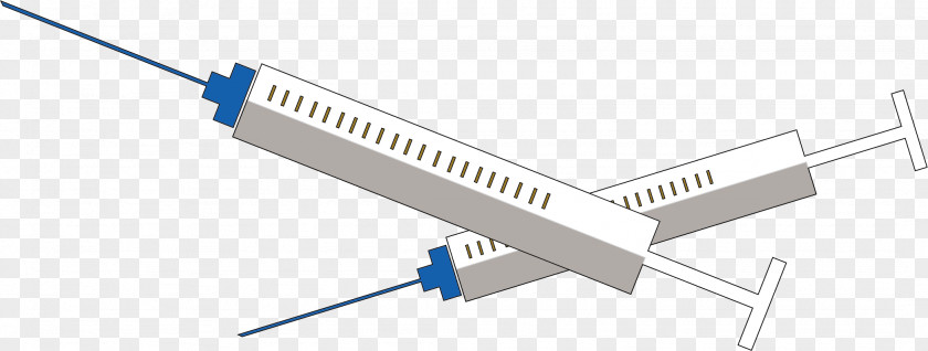 Blue Syringe Medicine PNG