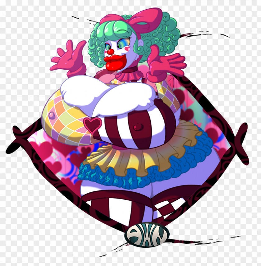 Clown Character Clip Art PNG