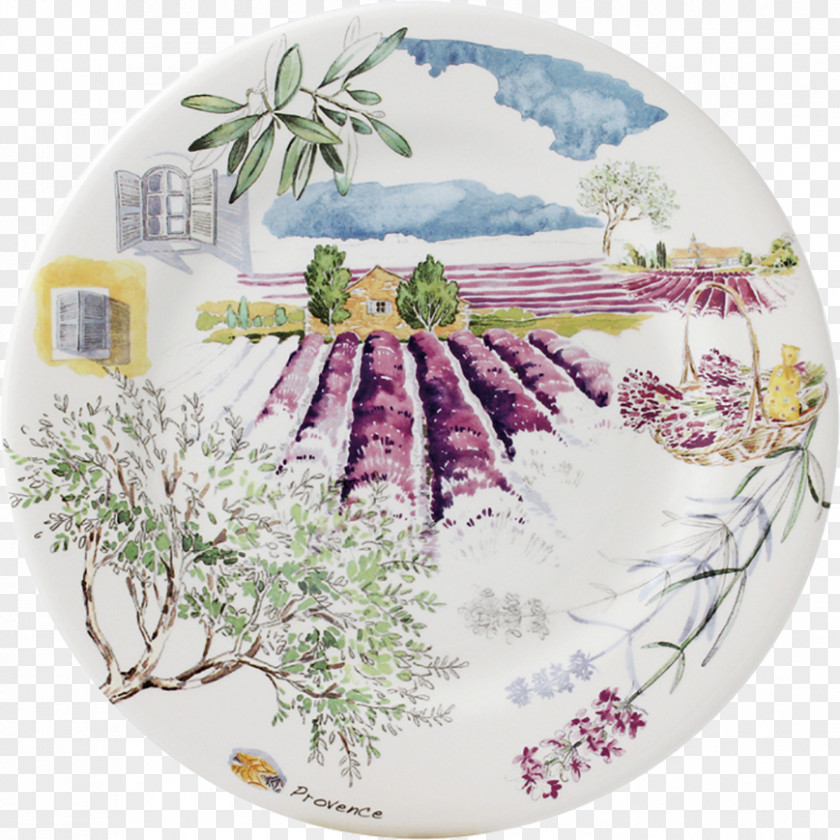Plate Provence Faïencerie De Gien Platter PNG