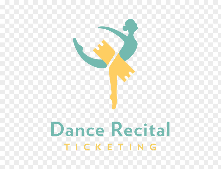 Recital Dance Logo Animation Ticket PNG