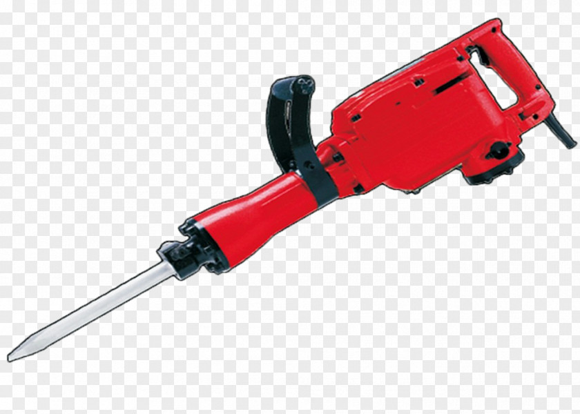 Red Power Hammer Tool Electricity Drill PNG