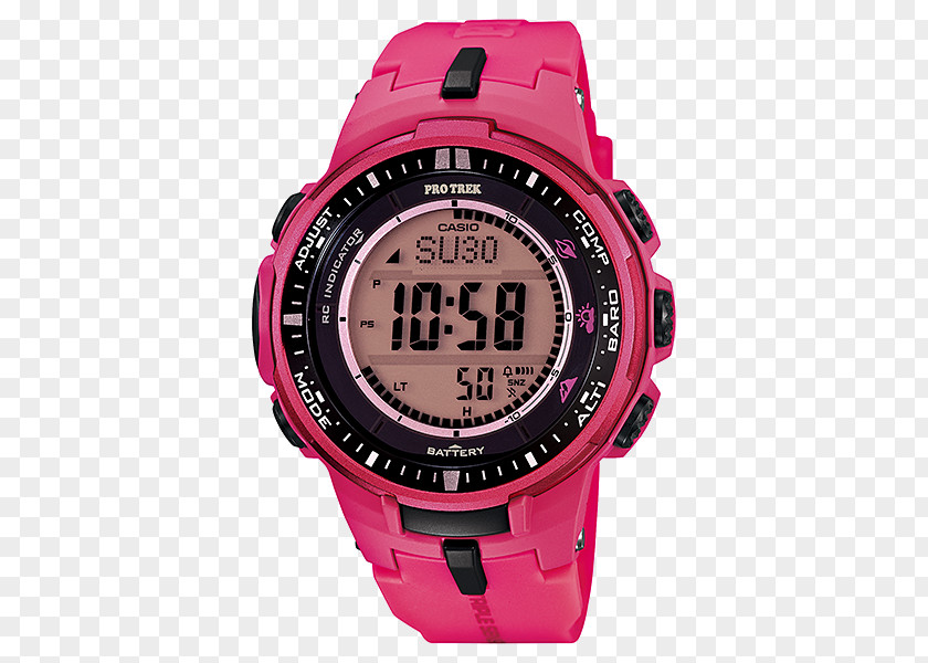 Watch Casio PRO TREK PRW3000 G-Shock PNG