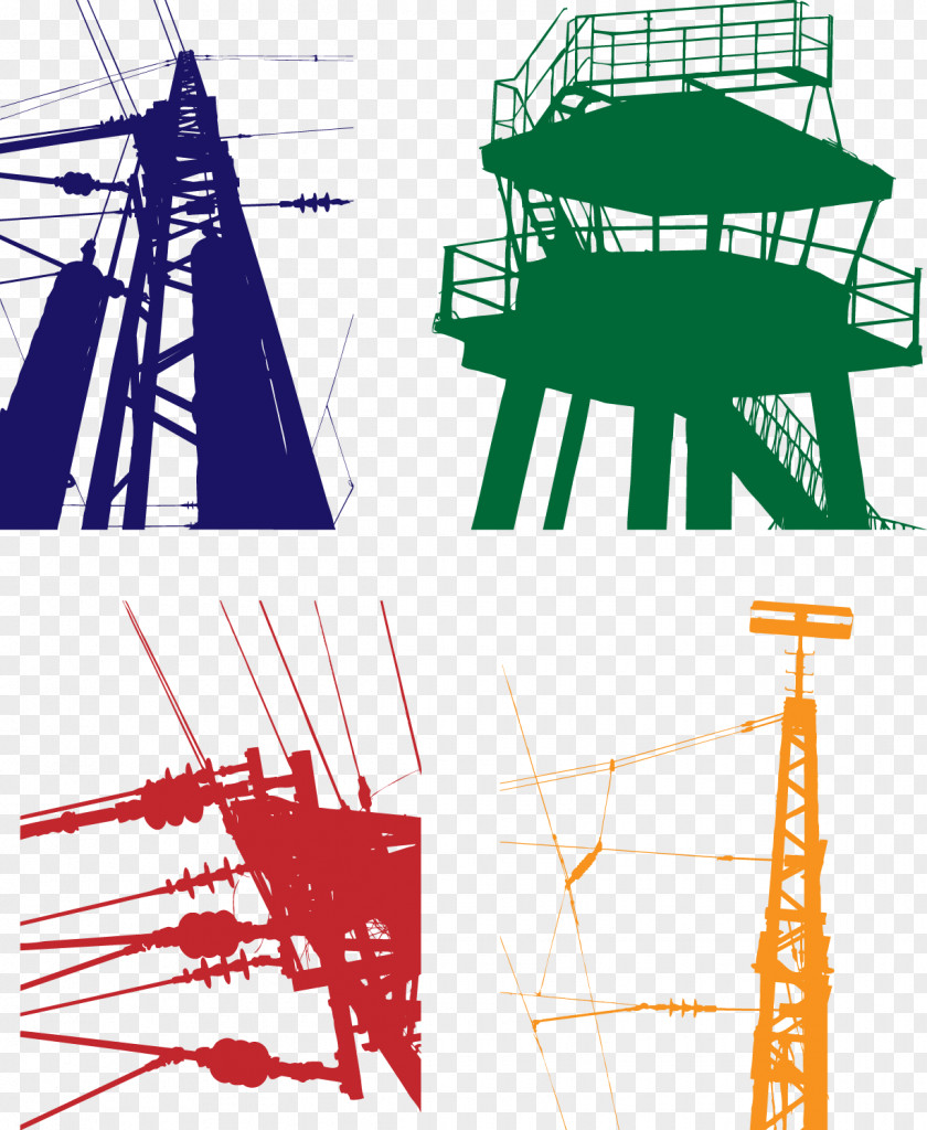 Color Wire Collection Vector Download Adobe Illustrator PNG
