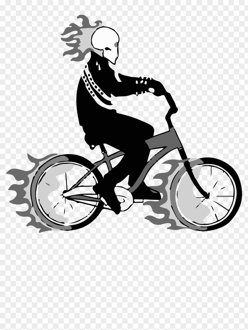 Ride A Bike Johnny Blaze Bicycle Motorcycle Ghost Film PNG