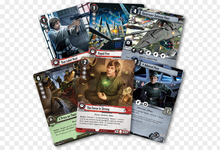 Star Wars Wars: The Card Game Force Admiral Piett PNG