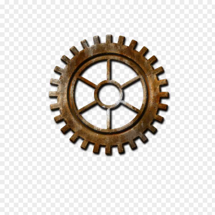 Steampunk Pipes Gear Clip Art PNG