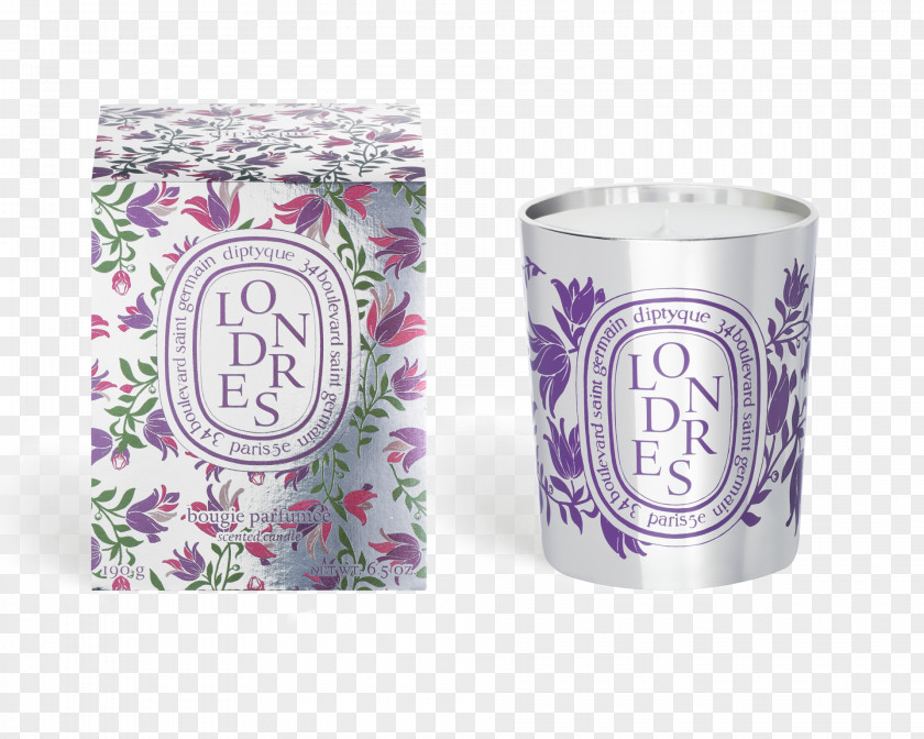Sweet Scented Osmanthus Diptyque SOHO Candle Perfume Aroma Compound PNG