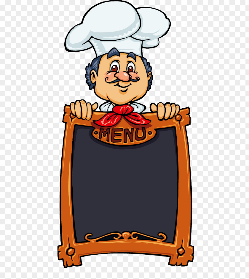 Chef Recipes Menu Cooking Clip Art PNG