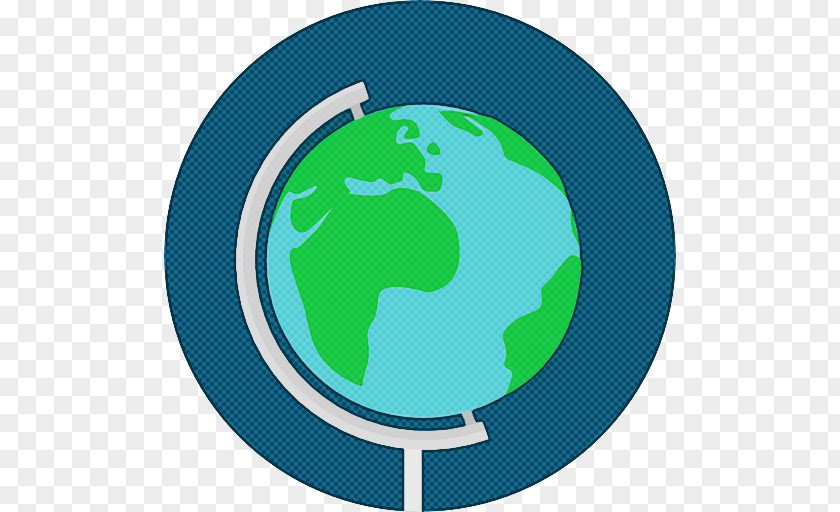 Green Earth Globe World Circle PNG