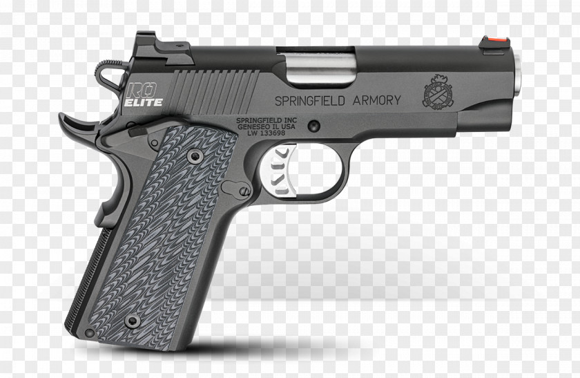 Handgun Springfield Armory M1911 Pistol Firearm .45 ACP PNG