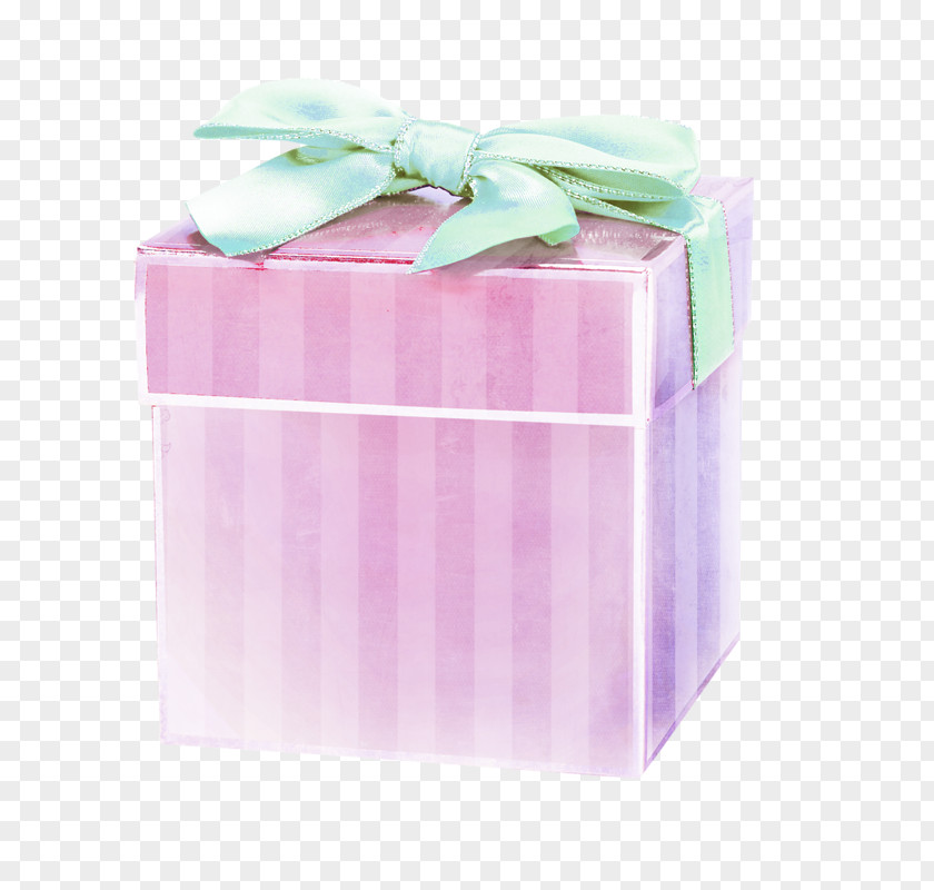 Purple Gift Box Wrapping Christmas PNG