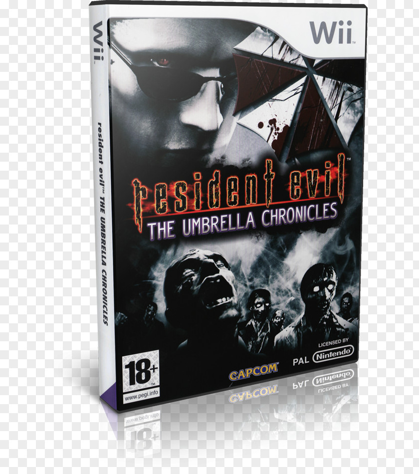 Resident Evil: The Umbrella Chronicles Darkside Wii Evil 5 PNG