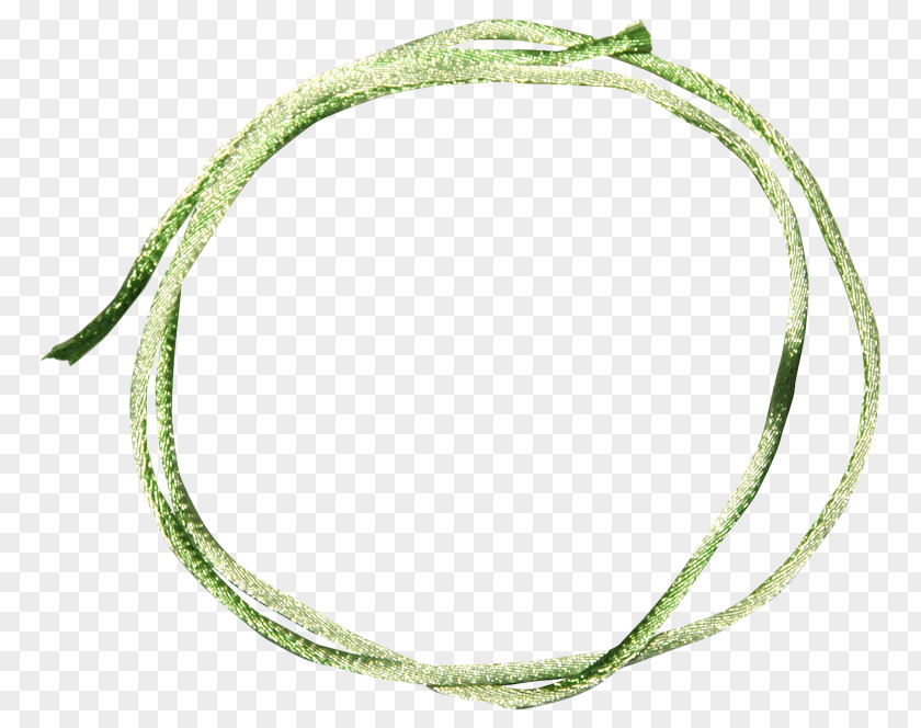 Small Colored Rope Color Green PNG