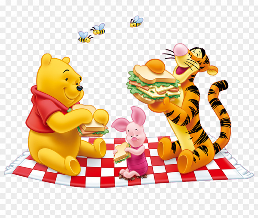 Winnie Pooh The Eeyore Winnie-the-Pooh Piglet Tigger PNG