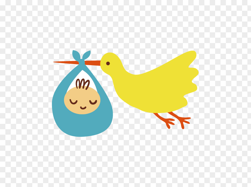Bird Yellow Beak Logo Smile PNG