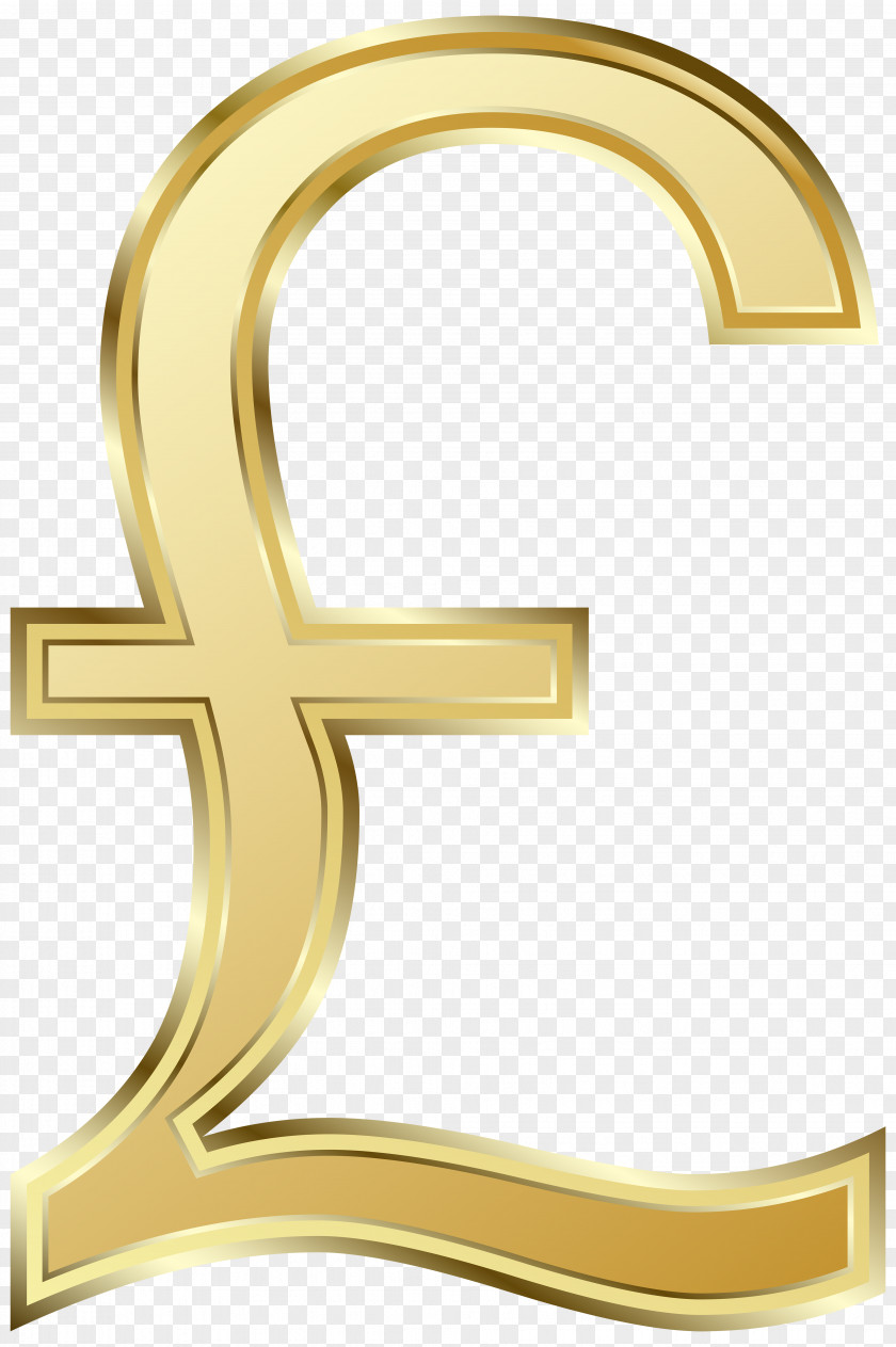 Clip Pound Sterling Sign Currency Symbol PNG