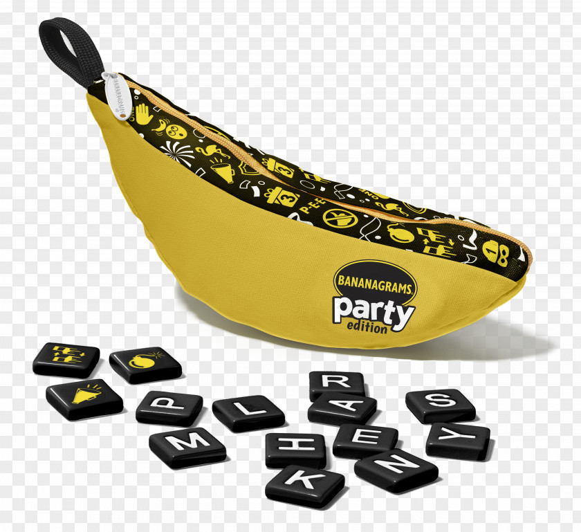 Decade Scrabble Bananagrams Word Game Party Board PNG