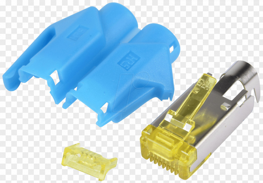 Electrical Connector RJ-45 Câble Catégorie 6a Twisted Pair Hirose Electric Group PNG