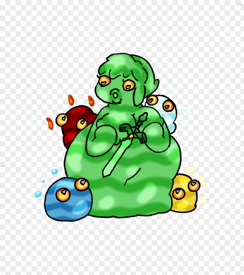 Frog Tree Character Clip Art PNG