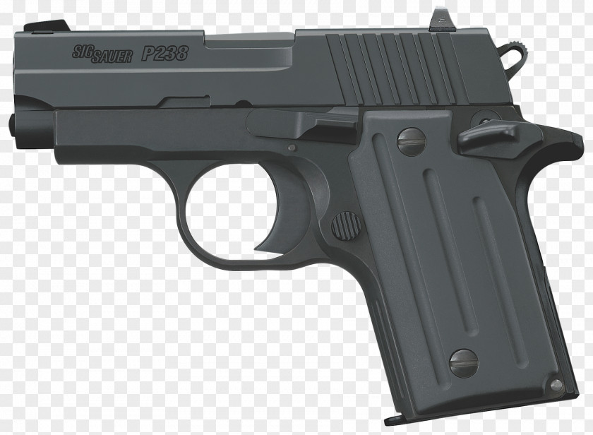 Handgun SIG Sauer P238 .380 ACP Firearm Pistol PNG