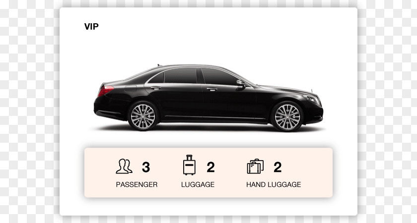 Vip Rent A Car Mercedes-Benz S-Class Taxi Luxury Vehicle PNG