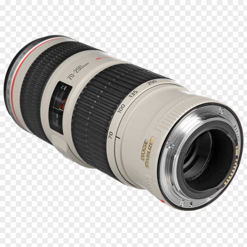 Camera Lens Canon EF 70–200mm Mount 200mm EF-S 17–55mm 100–400mm PNG