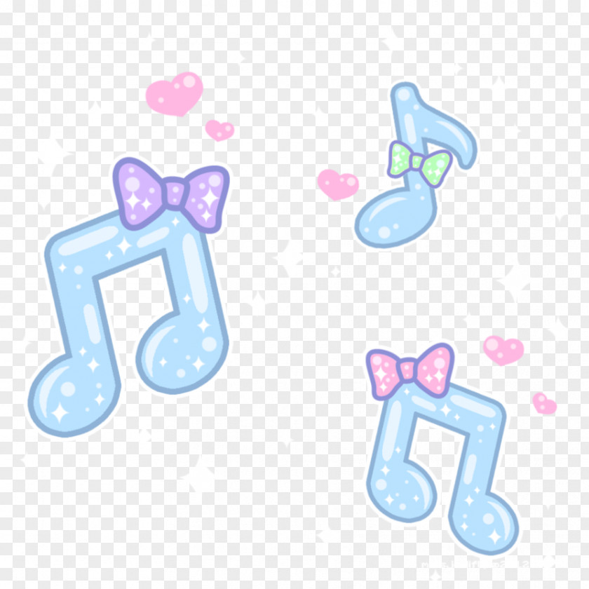 Cute Cartoon Musical Notation Note Drawing PNG