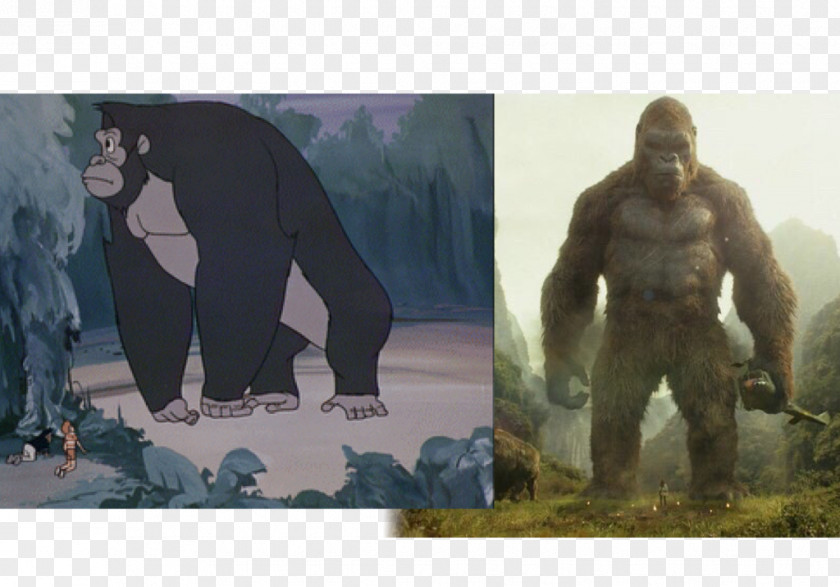 King Kong Peter Jackson's Encounter Godzilla MonsterVerse PNG