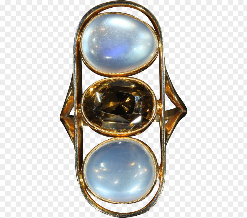 Ring Opal Cobalt Blue Body Jewellery Gold PNG