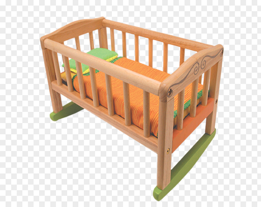 Wood Bed Frame Cots PNG