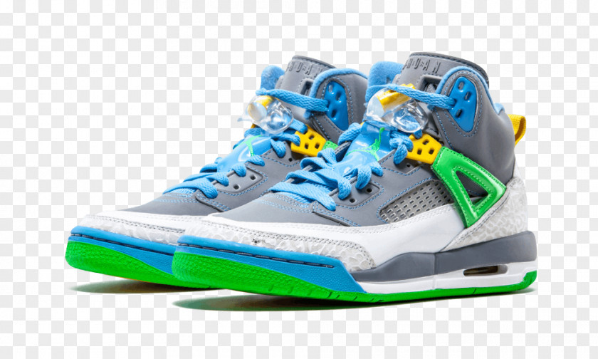 All Jordan Shoes Neon Bright Sports Spiz'ike Air Basketball Shoe PNG