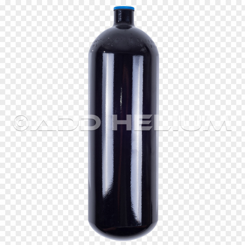 Handwheel Cylinder Steel Glass Bottle Liter PNG